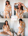 Women's Soft Silk Fibrana Pajama Set 6