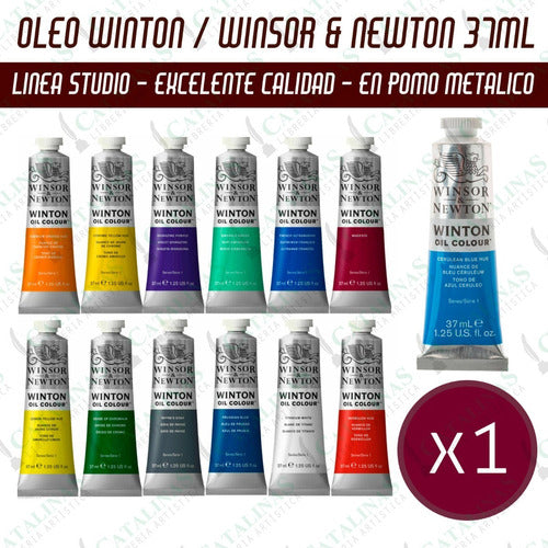 Oleo Winton Winsor & Newton Pomo X37ml La Unidad Microcentro 0