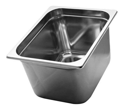 Carol Gastronorm Gn 1/2 200mm Stainless Steel Container 0