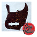 Cool Parts Pickguard PTJB06 Jazz Bass Tri-Layer Tortoise 1