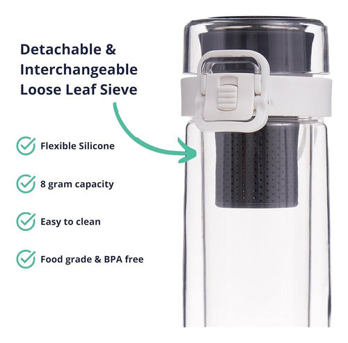 MOSI Portable Loose Leaf Tea Infuser Bottle - D 1