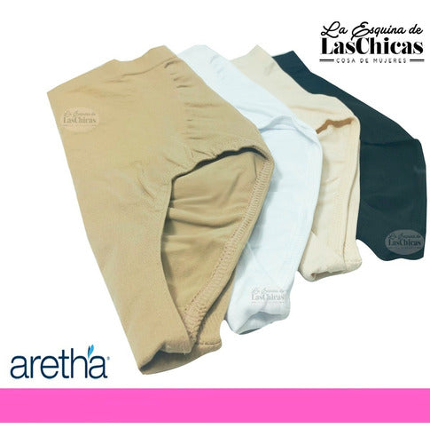 Aretha 611 High Waist Shapewear Panties Seamless Tummy Control Universal Modeler 36