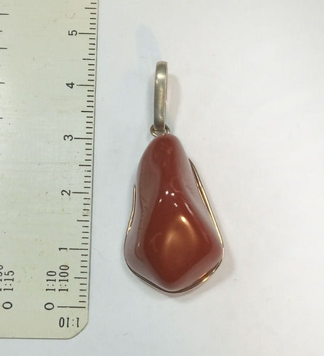 Red Jasper Stimulates Sexuality Fire Earth Pendant J89 4