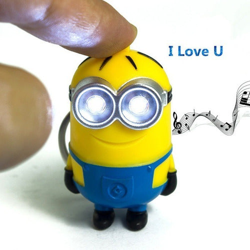 Minions Keychain with Light and Sound - Collection of 10 + Shipping 2