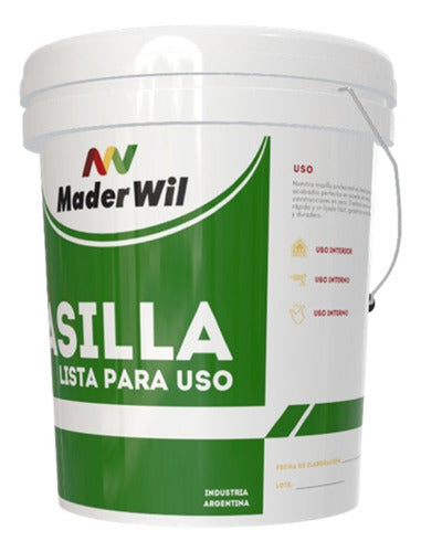 Masilla Maderwil Para Placa De Yeso 32kgs, Durlock - Knauf 1