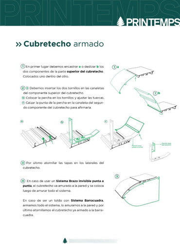 Aluminum Awning for Doors Windows 3 Meters Wide 5