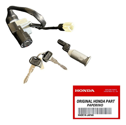 Honda Tambor De Arranque Y Cerradura Asiento Wave 110 Origin 3