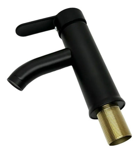 Genérica Monocomando Black Faucet 17cm 4