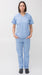 Suedy Medical Uniform V-Neck Set in Arciel Fabric 174