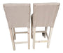 Reinforced High Chair Upholstered in Chenille or Velvet 1