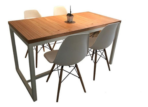 Dragodisegno Modern Scandinavian Rustic Industrial Table 120x60x75 0