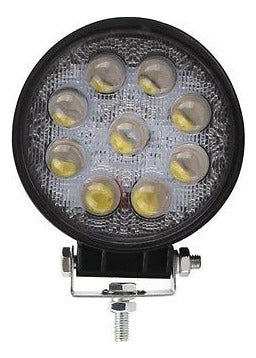 8pcs 27w 9 Leds Led Spot Luz De Trabajo Conducir Redondo Ant 3