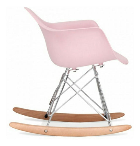 Mentha Eames Rocking Chair Pink Ideal for Breastfeeding 3