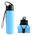 MoNing Foldable Water Cup Silicone 600ml Cycling Travel Air 0