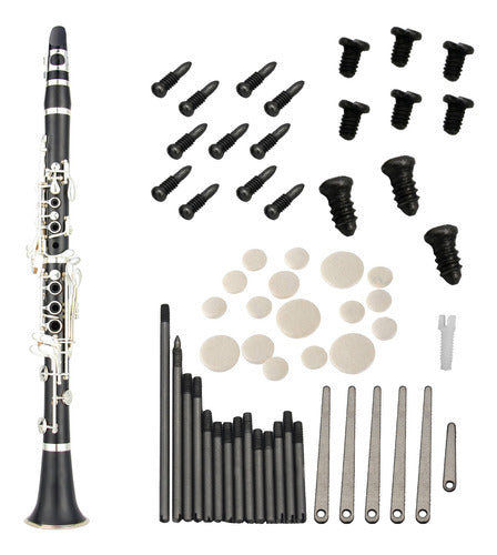 Kit De Ferramentas De Manutenção De Clarinete Para Parafusos 4