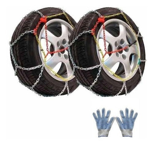 STANYS Snow Chains for Mud and Ice 205/65 R15 + Gloves Cd90 0