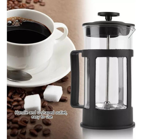 Generic Tea and Coffee Press with Metal Lid 800 ml 5