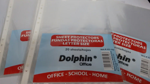 Folios A4 Dolphin Pack X 20 Unidades Blandos X 10 Paquetes 1