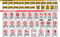 ML CARTELES Industrial Safety Signage 14x41 7