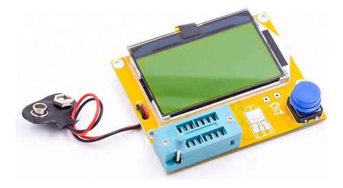 Deirolab Tester Diodo Triodo Transistor Capacitancia Esr Mos Npn Lcr 0