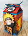 Set of 10 3D Naruto Milk Box Miniatures 1