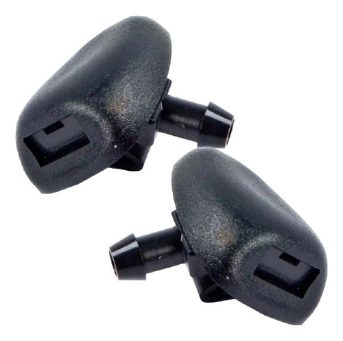 Peugeot 207 Original Windshield Wiper Nozzles (Set of 2) 0