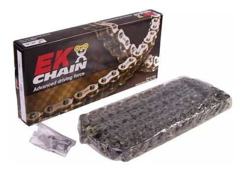 EK Chains Cadenas Ek Mrd7 520/120 Pasos Motocross Enduro 0