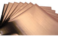 Scrapbooking Set of 10 Foil Sheets 6x6 - Rose Gold - Sizzix 1