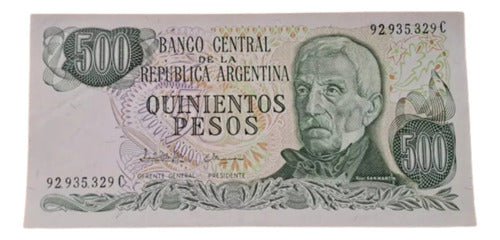 Bottero N 2432 Billete 500 Pesos Sin Ley.  Sc 0