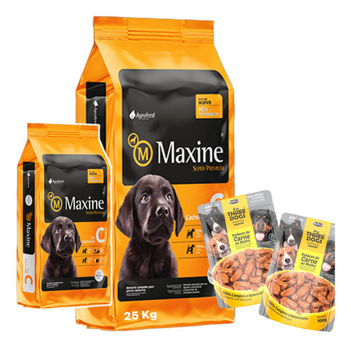 Maxine Dog Food Puppy 21 Kg + Gift 0