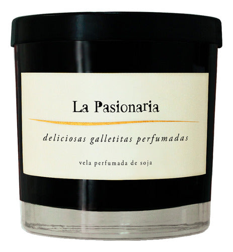 Vela De Soja La Pasionaria Galletitas Perfumadas 200g 0