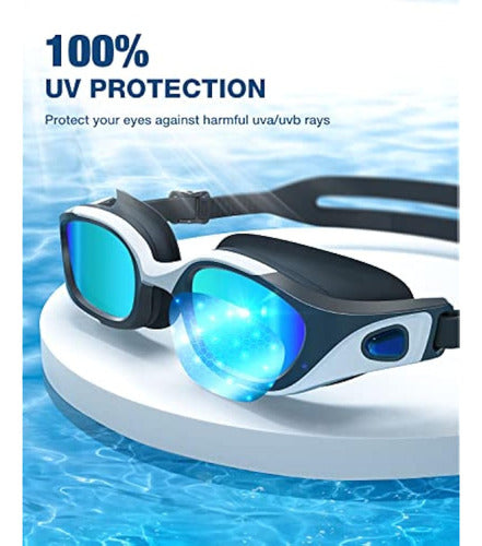 Zionor Gafas De Natación, Lentes Reemplazables 4