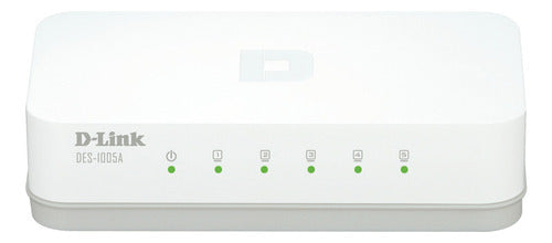 Switch D-link Des-1005a 5 Port 10/100mbps 0