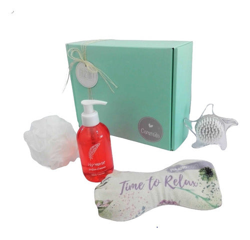 Aroma Relax Rose Spa Gift Box Set N31 - Ultimate Relaxation Experience - Gitf Aroma Relax Caja Regalo Box Rosas Kit Set Spa N31 Relax