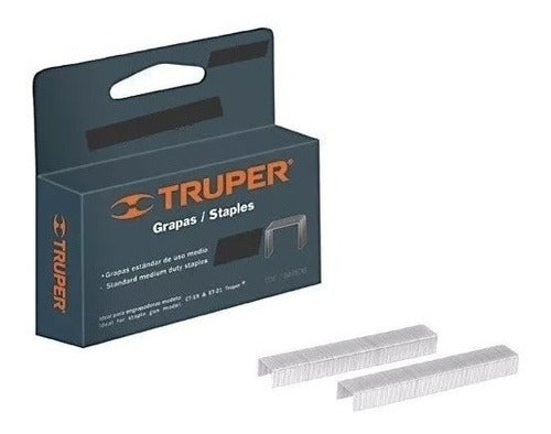 Truper Grapas ET-21-5/16 Grampa Para Engrapadora 1000 Pcs Mf 0