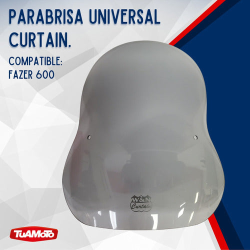 Universal Windscreen Curtain for Yamaha Fazer 600 Tuamoto 3