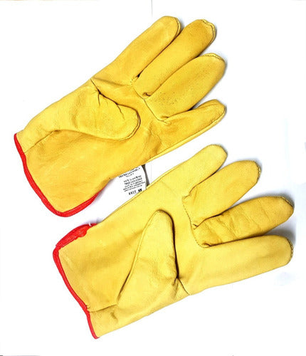 Guantes Par Vaqueta 1/2 Paseo Talle 9 Ind. Arg. 1