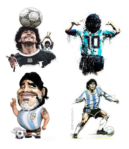 Pack of Messi and Maradona Vector Art for Printing and Sublimation 5