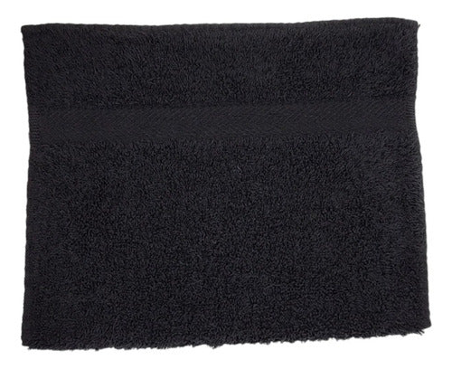 Franco Valente Hand Towel Pack of 3 Black 0