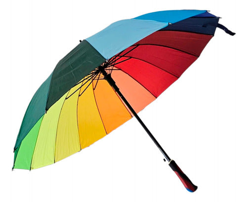 Pratys Umbrella LGBT Pride 16 Reinforced Ribs Gay Pride 0