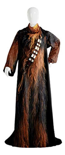 Disney Star Wars, Soft Blanket With Sleeves For Adults 'Being Chewie' 1