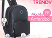 Women's Anti-Theft Faux Leather Backpack Purse with Detachable Keychain - Urban Travel Excellent Quality 1