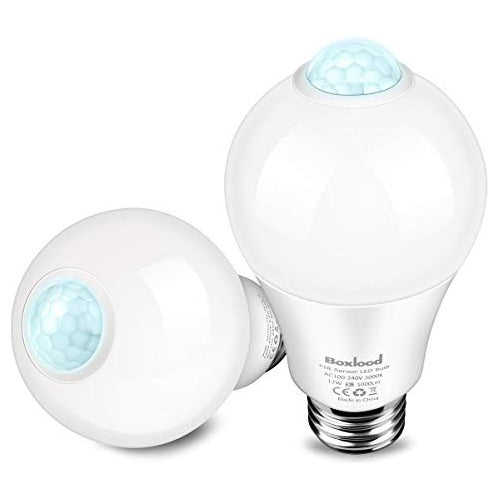 Bombilla Con Sensor De Movimiento De 12w, Bombilla Led De Se 0