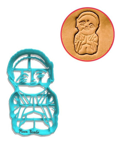 Buddha Bebé Molde Cortante Galleta Cookie Siddhartha Buda 0