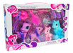 NEW CENTURY CORPORATION Set Pony Unicornio X4 Happy Horse Mas Accesorios 1