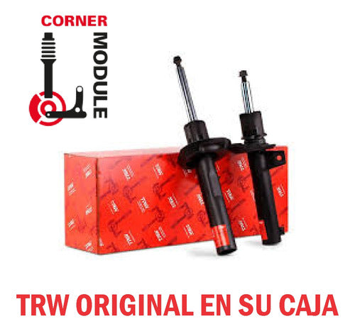 Set of 2 TRW Front Shock Absorbers for Fiat Linea 1