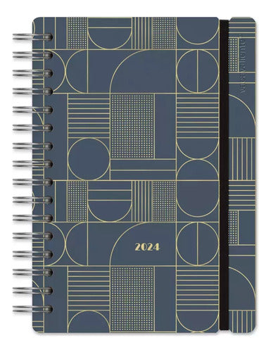 Vacavaliente 2024 A5 Daily Planner - Deco 0