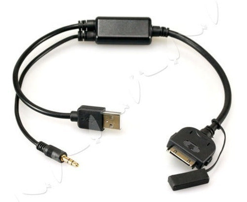 Coche Usb Aux Adaptador Audio Interfaz Y Cable Conducir Para 0