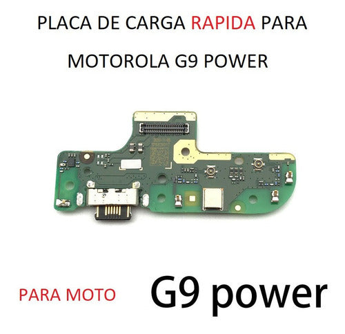 Motorola G9 Power Fast Charging Plate 1