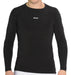 Thermal Long Sleeve Plain Black T-Shirt for Adults by Imago 0